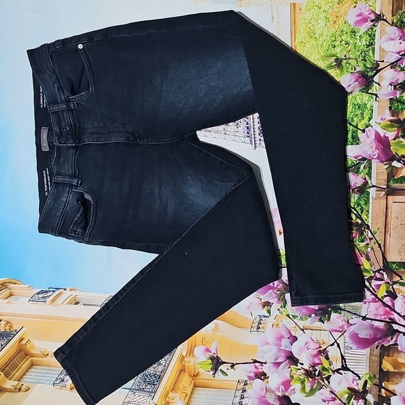 DL1961 Florence Skinny Distressed Dark‎ Wash Jeans Size 29 - Picture 1 of 8